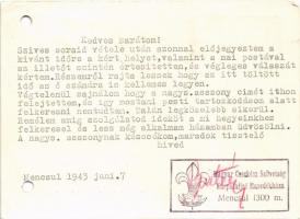 1943 Magyar Cserkészszövetség menedékháza a tiszaborkúti Mencsulon, sílécek / Hungarian boy scout ar...
