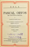 Emile Zola műveinek 6 kötete: A Föld I-IV. köt.; Pascal orvos I-III. köt., Álom; A pénz I-III. köt, ...