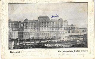 1902 Budapest I. Királyi várpalota budai oldala