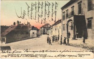 1905 Sopron, Oedenburg; Fövényverem