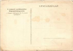 A nemzeti cserkésztábor Káposztásmegyeren. A Magyar Légiforgalmi R.T. felvétele repülőgépről / Hunga...