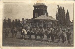 1933 Magyar kis lovas cserkész raj / Ungarischer Pfadfinder-Schwarm mit Ponipferden / Hungarian boy scouts on horsebacks (EB)