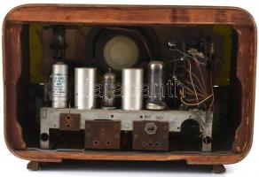 Vadásztölténygyár R 646 Velence rádió. Elöl szép állapotban, hátlap lejár. 37x22 cm