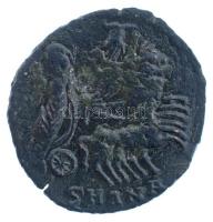 Római Birodalom / Antiochia / I. Constantinus 337-340. AE 15mm (1,36g) T:2- Roman Empire / Antiochia / Divus Constantinus I 337-340. AE 15mm DV CONSTANTI - NVS PT AVGG / SMANA (1,36g) C:VF RIC VIII 39.