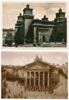 25 db RÉGI olasz város képeslap / 25 pre-1945 Italian town-view postcards