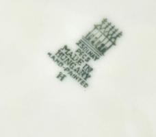 Zsolnay birkózó medvék, kézzel festett, jelzett (Markup Béla), hibátlan, m: 31 cm