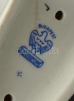 Aquincum porcelán art deco libák. Kézzel festett, jelzett, hibátlan. 13 cm