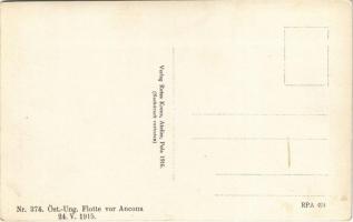 Az Osztrák-Magyar Haditengerészet flottája Ancona előtt / Öst.-Ung. Flotte vor Ancona 24. V. 1915. /...