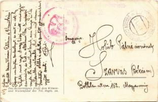 1917 Das Reinerträgnis fließt dem Witwen- und Waisenfond des Tel. Regts. zu / WWI Austro-Hungarian K...