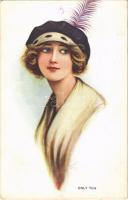 1915 Only You Lady art postcard. The Carlton Publishing Co. Series No. 707/1. (EK)