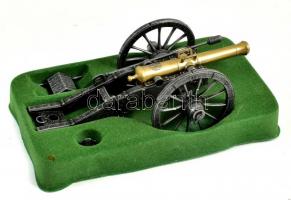 La Grande Armée Napoleon modell ágyú. réz. Eredeti dobozában 12 cm