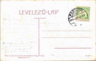 1909 Pozsony, Pressburg, Bratislava; Vaskutacska, tó, csónak. W.L. Bp. 2420. Josef Skoda / Eisenbrün...