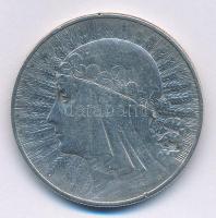 Lengyelország 1933. 10Zl Ag T:2- 
Poland 1933. 10 Zlotych Ag C:VF 
Krause Y#22