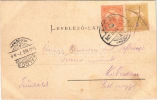 Lőcse, Levoca; városház. Latzin János kiadása / town hall