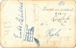 1934 Kula, Pavlakovic Vendel üzlete / shop of V. Pavlakovits. photo (EB)