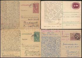 1937-1953 Grabowiwieczky Leon (1881-1968) írt 11 db levelezőlap családtagoktól