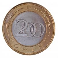 2009. 200Ft eltérő elő- és hátlappal "MINTA" felirattal, 1000 példányban készült ötfajta t...