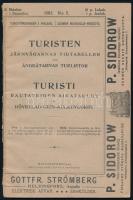 1903 Turisten Järnvägarnas Tidtabeller och Ängbatarnas Turlistor No. 5.