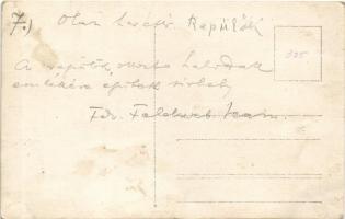 Gefallen als Helden für's Vaterland beim ital. Fliegerangriff am 8. Okt. 1915 / Olasz harctér, ...