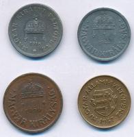 1918KB 2f Fe + 1939. 2f Br +1944. 2f Zn + 1947. 2f Cu-Zn T:1-,2