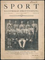 1924 Stockholm, Sport Illustrerad Idrottstidning, sportújság, 44p
