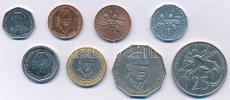 Jamaika 1969-2008. 1c-20$ (8xklf) T:1--2- Jamaica 1969-2008. 1 Cent - 20 Dollars (8xdiff) C:AU-VF