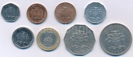 Jamaika 1969-2008. 1c-20$ (8xklf) T:1--2-
Jamaica 1969-2008. 1 Cent - 20 Dollars (8xdiff) C:AU-VF