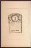 Werner Füssmann-Dr. Béla Mátéka: Franz Liszt. A két szerző, Werner Füssmann és Dr. Mátéka Béla dedik...