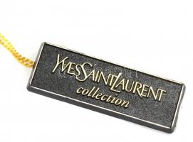 Yves Saint Laurent kronográfos, vízálló férfi karóra fém szíjjal, működő, új állapotban, leírással d...