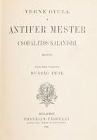 Verne Gyula: Antifer mester csodálatos kalandjai. Fordította Huszár Imre. Bp.,1896,Franklin, 448 p. ...