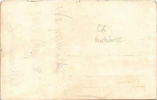 1945 Sebranice, general view, church. photo (EK)