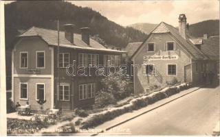Neuberg an der Mürz (Steiermark), Josefine Hofmanns Gasthaus / inn, hotel. Hans Glück photo (glue mark)