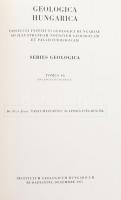 Dr. Fülöp József: Tatai mezozóos alaphegységrögök. Geologica Hungarica. Series Geologica Tomus 16. B...