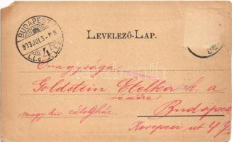 1903 Hajdúdorog, Takarékpénztár, Református templom. Grünfeld kiadása (b)