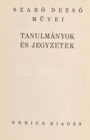 Szabó Dezső művei sorozat 6 kötete: 
Ölj és egyéb elbeszélések; Egyenes úton. Napló és elbeszélések...