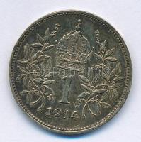 Ausztria 1914. 1K Ag "Ferenc József" T:1-,2 patina
Austria 1914. 1 Corona Ag "Franz ...