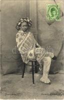 1908 Zanzibar, Swahili Maiden, African folklore. TCV card (EK)