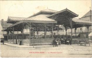 1911 Arcis-sur-Aube, Le Marché-Couvert / covered market (fl)