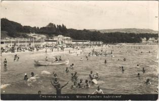 1934 Varna, Warna; Familien badestrand / beach, bathers (fl)