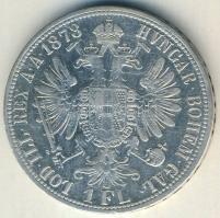 Ausztria 1878. 1Fl Ag T:2/2-