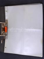 30 db négyes osztású A/4 műanyag képeslap berakó lap iratrendezőben