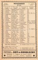 1939 A Magyar Királyi Csendőrség zsebkönyve 2 + 8 t arcképek  + 376p. + (7) p  reklámok. Aranyozott ...