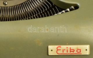 cca 1950 Erika írógép fém dobozban