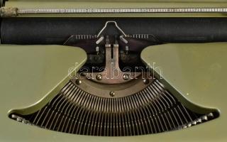 cca 1950 Erika írógép fém dobozban