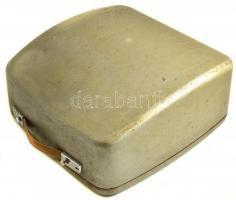 cca 1950 Erika írógép fém dobozban