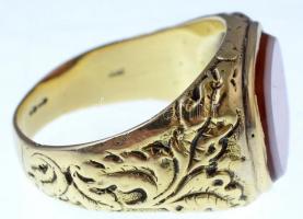 ~1930. "Katonai Mária Terézia Rend" kitüntetés miniatűrjéhez tartozó fémjelzett 14K arany ...