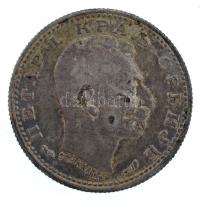 Szerbia 1915. 50p Ag "I. Péter" T:2 
Serbia 1915. 50 Para Ag "Peter I" C:XF 
K...
