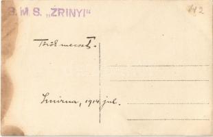 1914 Izmir, Smyrna, Smirna; SMS Zrínyi matrózai által készült kép egy török mecsetről/ K.u.K. Kriegs...
