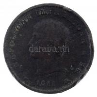 Olasz Államok / Napóleon Királysága 1812M 3c Br T:3 ph. Italian States / Kingdom of Napoleon 1812M 3...