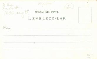 Vorläufer! Budapest, Ezredéves Országos Kiállítás épületei; Időleges kiállítások csarnoka, Kereskede...